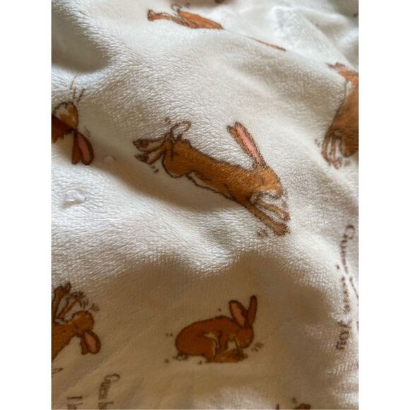 Guess how much I love you ride up to the moon back bunny lovely security blanket - Picture 7 of 7